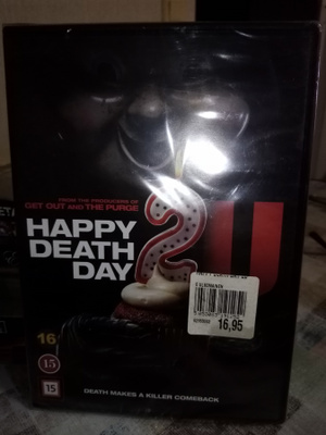 DVD Happy death day 2 ( UUSI) SIS POSTIKULU