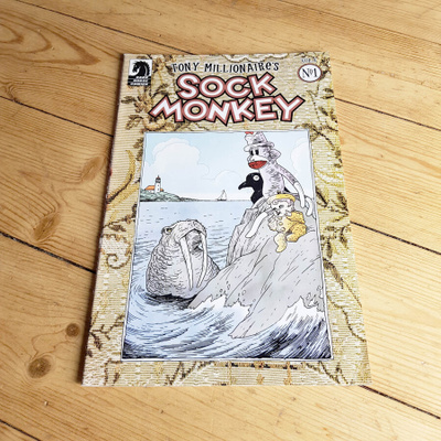 Tony Millionaire's Sock Monkey No 1