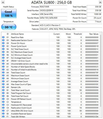256GB SATA 2.5" ADATA SU800 SSD *ILMAINEN TOIMITUS*
