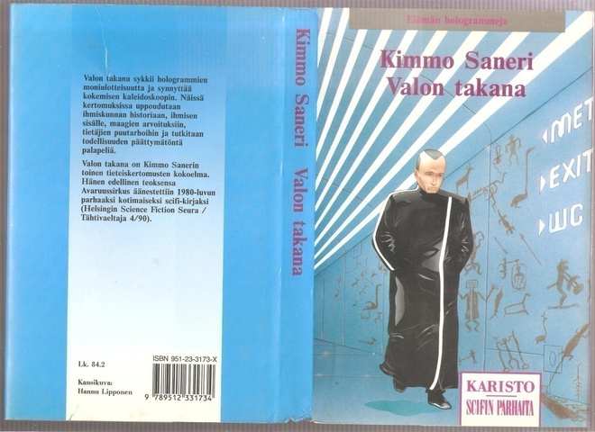 Saneri, Kimmo: Valon takana, Karisto 1992, skp., K3