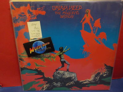 URIAH HEEP - THE MAGICIANS BIRTHDAY UK -72 EX/EX- LP