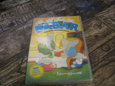 Babar - Babarin ensiaskeleet DVD *uusi*
