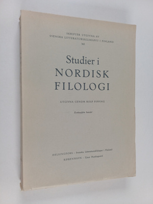 Studier i nordisk filologi 46