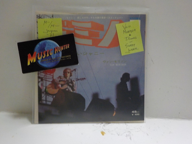 VAN MORRISON - DOMINO / SWEET JANNIE  M-/M- JAPANI 1971 7"