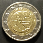 Belgia 2 euro 2009 juhlaraha EMU 1999-2009, CIRC - pikkukuva 1
