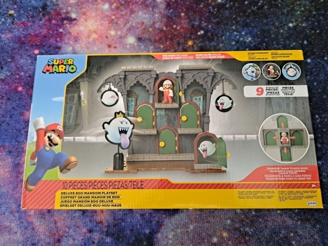 Super Mario Deluxe Boo Mansion Koottava Setti