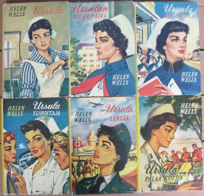 Helen Wells: Ursula-sarja 1-6. Tammi 1957-1958.