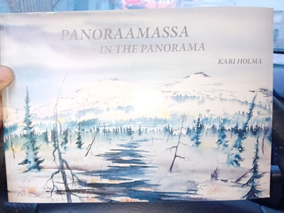 Kari Holma : Panoraamassa - In the panorama ( SIGNED  )
