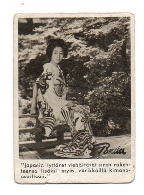 Purkkakuva Panda Tokio Japanin tyttäret.