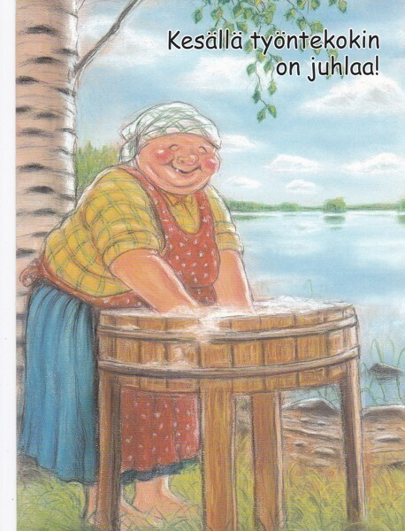TERHO PELTONIEMI - EMÄNTÄ PYYKILLÄ - 1