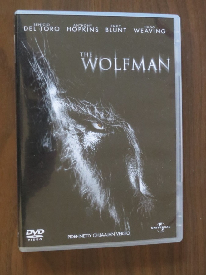 Joe Johnston: The Wolfman - pidennetty ohjaajan versio DVD