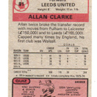 Purkkakuva jalkapallo n:o 81 ALLAN CLARKE. Leeds United - pikkukuva 2