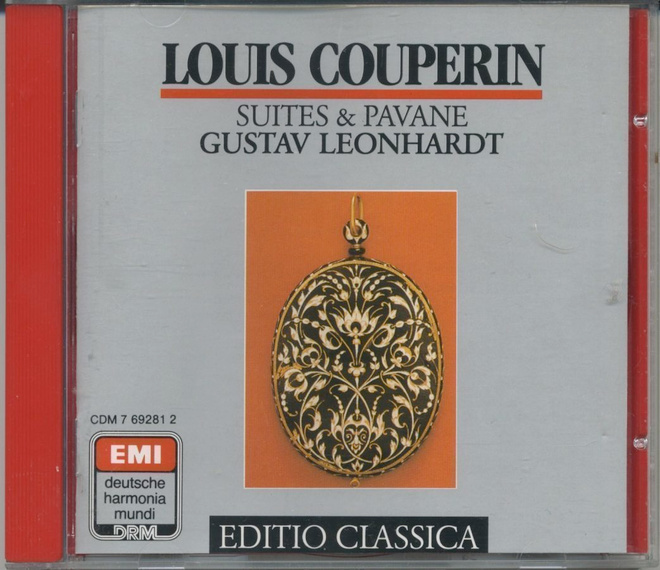 COUPERIN / LEONHARDT: Suites & Pavane – EMI DHM RI CD 1988