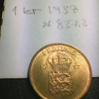 Tanska 1 kr 1957, km#837.2 - pikkukuva 1