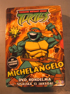 TURTLES - MICHELANGELO KOKOELMA ( 13 jaksoa )
