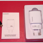 Toocki 20W laturi + 1m USB C - Lightning-kaapeli #29854 - pikkukuva 1