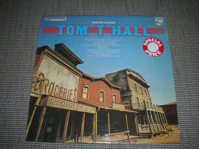 LP vinyyli Tom T Hall Country