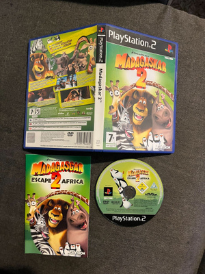 Madagascar 2 PS2 (Suomijulkaisu)