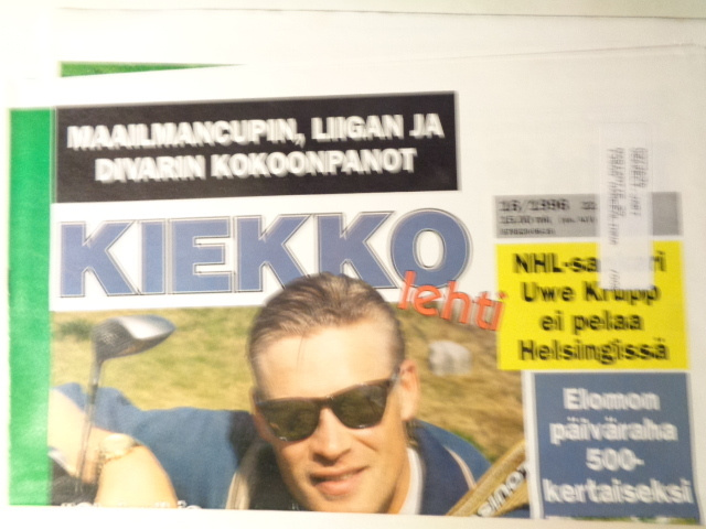 Kiekkolehti Nro 16/1996 (25.12)