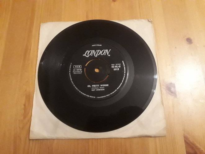 Roy Orbison – Oh, Pretty Woman 7" orig Finland 1964