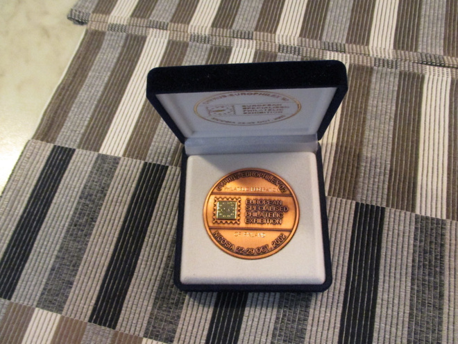 European Specialised Philatelic Exhibition mitali 2002.