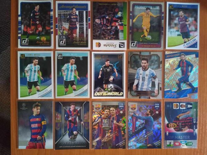 Lionel Messi kortteja alk. 3€ kpl