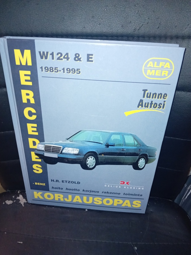 Korjausopas MERCEDES BENZ W124 & E 1985-1995 ( SIS POSTIKULU
