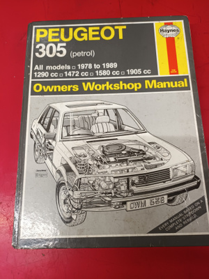 Peugeot 305 vm. 1978-1989 korjausopas