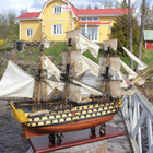 Pienoismalli HMS Victory purjelaiva sotalaiva UK Royal Navy - pikkukuva 3