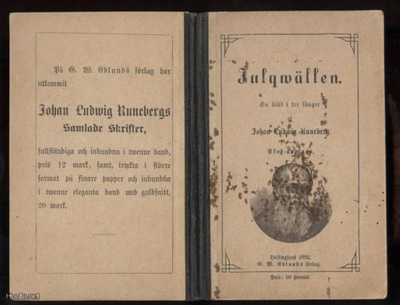 Johan Ludwig Runeberg: Julqwällen sid.kk 1882