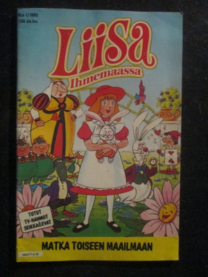 SARJAKUVALEHTI LIISA IHMEMAASSA 1 / 1985