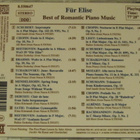 Für Elise • Best Of Romantic Piano Music CD - pikkukuva 3