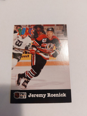 1991-92 Pro Set Puck Candy #6 Jeremy Roenick