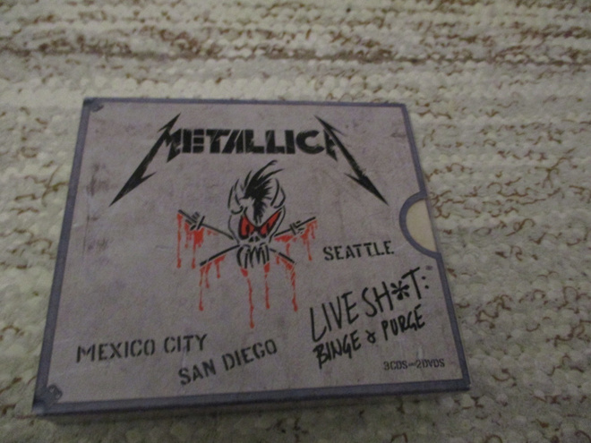 Metallica Live Shit Box USA painos NTSC 2002