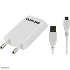 Deltaco USB laturi, USB A naaras ja Micro B uros, 1m *UUSI* - pikkukuva 1