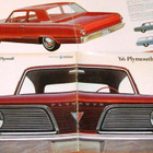 1966 Plymouth Valiant esite - ISO - 16 sivua - KUIN UUSI - pikkukuva 1