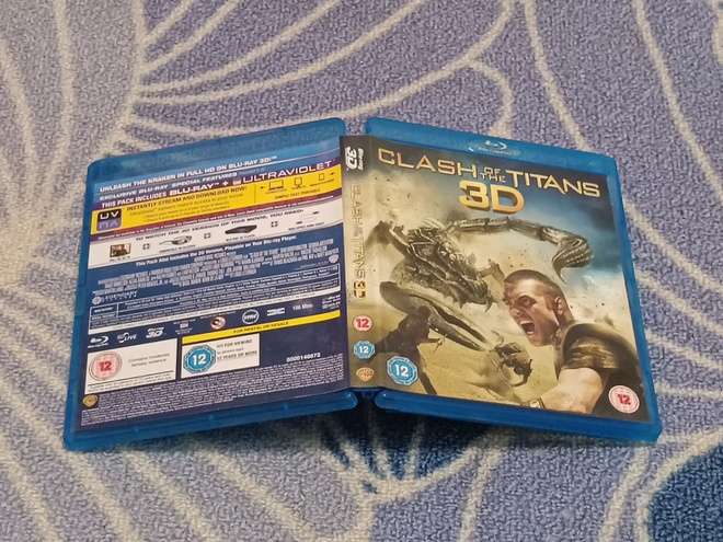 Clash Of The Titans 3D Blu Ray