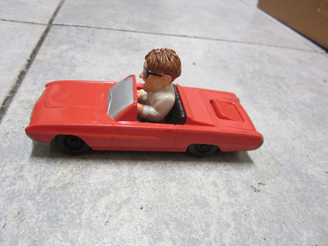 ROBIN WILLIAMS FLUBBER FORD THUNDERBIRD MCDONALD TOY