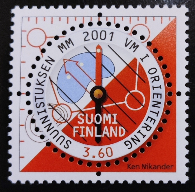 2001 Suunnistuksen MM-kisat 3,60 mk **
