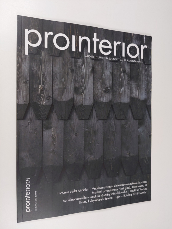 Prointerior 2/2018 : arkkitehtuuri, tilasuunnittelu ja ra...