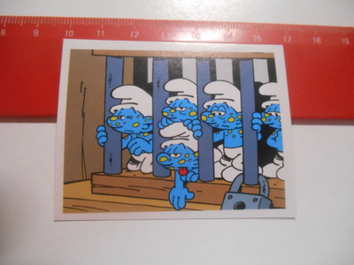 K16 Smurffit Panini tarra # 194