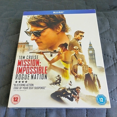Mission Impossible - Rogue Nation Blu-ray **muoveissa**