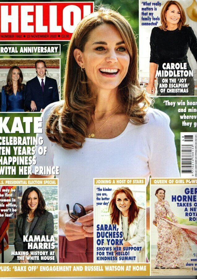HELLO n:o 1662 n:o 23 2020 The Duke and Duchess of Cambridge