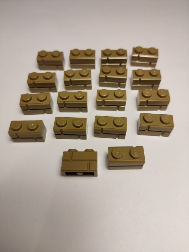 Lego tiili paloja