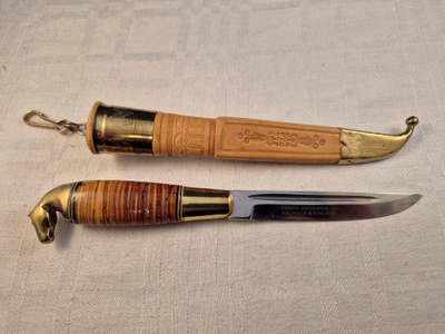 Hevosenpääpuukko, 19,5 cm, Iisakki Järvenpää, Kauhava