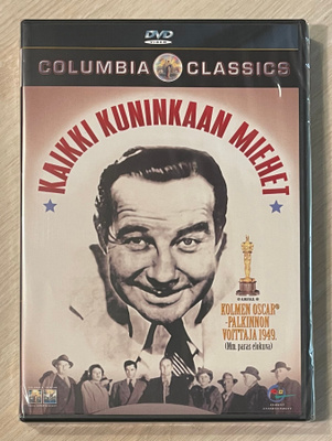 Kaikki kuninkaan miehet (1949) 3 Oscarin voittaja (UUSI)