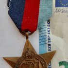 VANHA Mitali Iso-Britannia Tähti Star 1939-1945 - pikkukuva 1