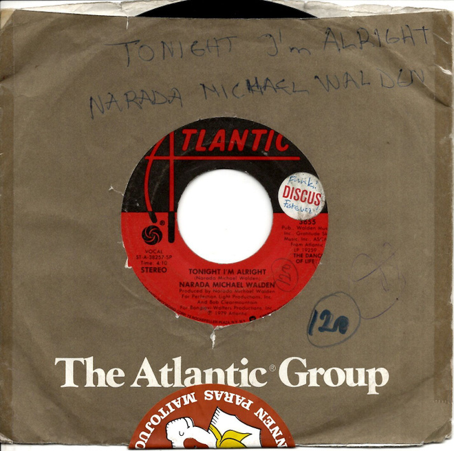 NARADA MICHAEL WALDEN: Tonight I'm Alright / You're So  7"kk