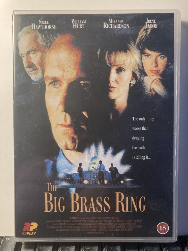 THE BIG BRASS RING, DVD, Hickenlooper, Hurt, Jacobi