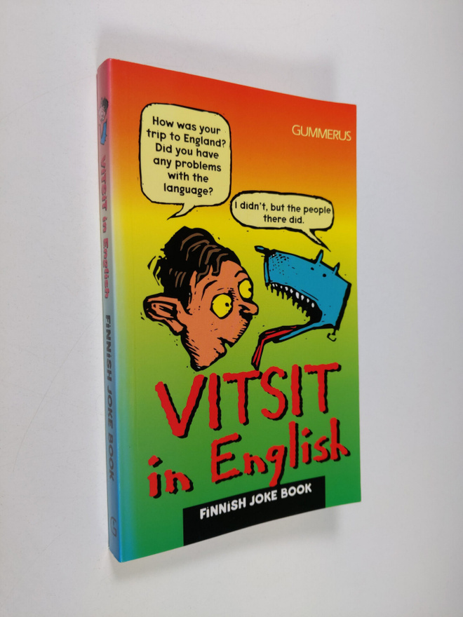 David Morris : Vitsit in English : Finnish joke book